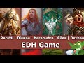 Daretti vs Rienne vs Karametra vs Silas | Reyhan EDH / CMDR game play for Magic: The Gathering