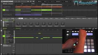 Video thumbnail for Bass Resampling with Maschine - Excerpt from Glitch Hop Course by Producertech