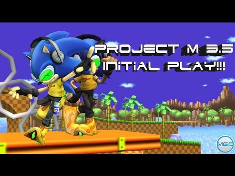 SUPER SMASH BROS. PROJECT M 3.5 | Initial Reaction | GamePlay !!!