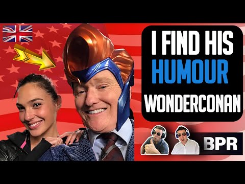 FIRST TIME WATCHING Conan Works Out With Wonderwomen (A BRITISH REACTION)