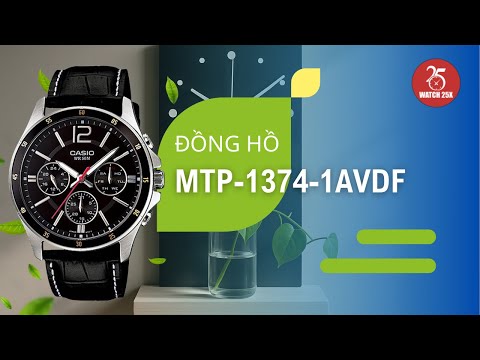 Đồng Hồ Casio 43.5mm Nam MTP-1374L-1AVDF