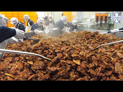 Clean hygiene! Overwhelming korean food factory collection