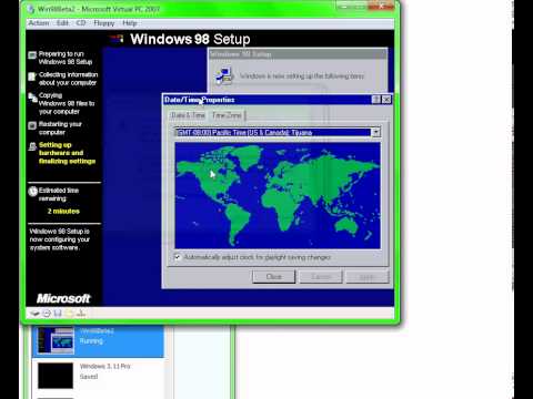 Windows 98 Build 1577 Installation