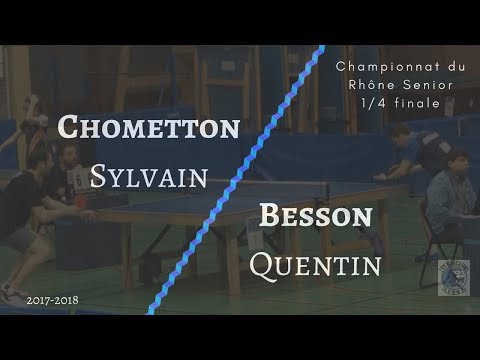 Sylvain Chometton vs Quentin Besson