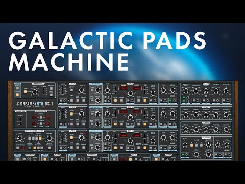 Cherry Audio Dreamsynth Sound Demo (No Talking, Galactic Pads Preset Pack Preview)