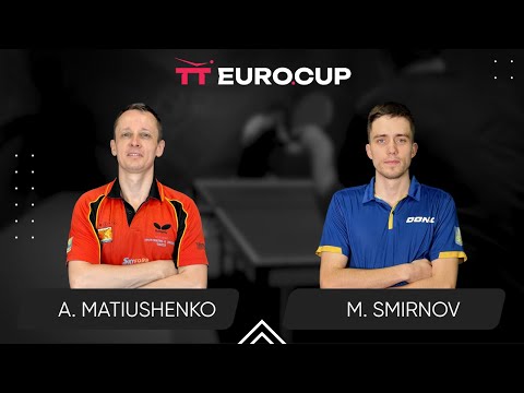 16:30 Andrii Matiushenko - Mykyta Smirnov 26.02.2025 TT Euro.Cup Ukraine Master. TABLE 4