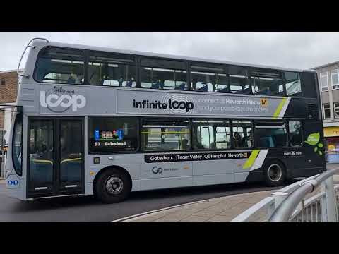 East Gateshead Loop 93 - Go North East 6160 - LJ62 KZD