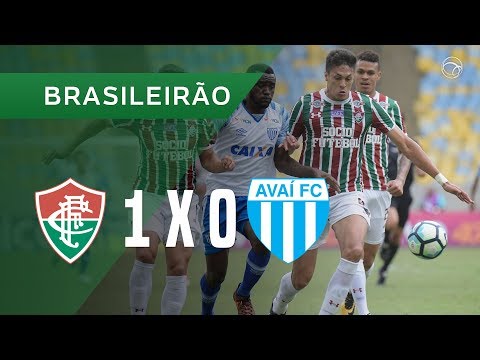 FLUMINENSE 1 X 0 AVAÍ - 15/10 - BRASILEIRÃO 2017