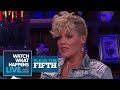 Pink Addresses The Christina Aguilera Beef Plead The Fifth WWHL
