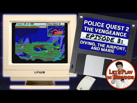 Police Quest II: The Vengeance (Episode 3 - Diving, The Airport, and Marie)