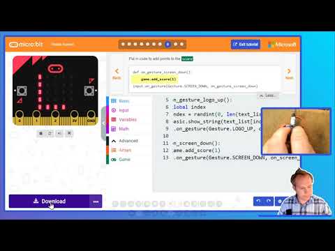 Makecode Python For Microbit Head Game
