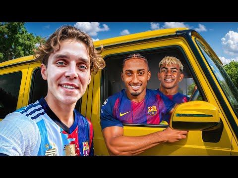 I MET ALL THE BARCELONA FOOTBALL PLAYERS