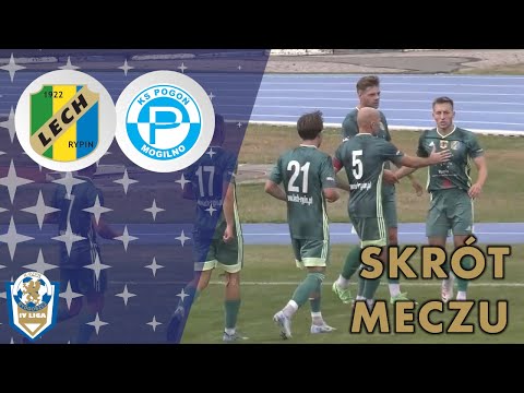 Skrót meczu : Lech Rypin - Pogoń Mogilno | 6 kolejka | 4 LIGA #piłkanożna #4liga