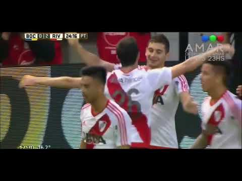 Boca Juniors 1 - 3 River Plate - Liga Argentina 2016/17