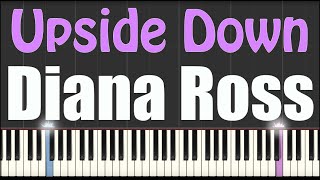 Upside Down - Diana Ross - Piano Tutorial