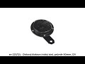 Klaksón 12V - 330Hz diskový (90mm) nízky tón - Video Youtube
