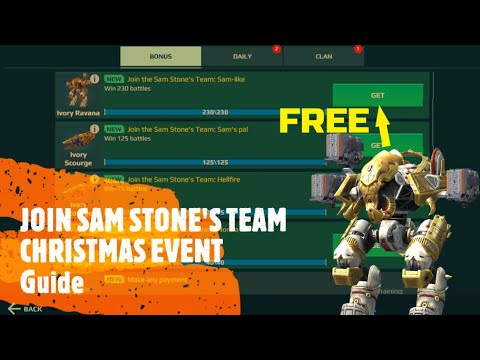 JOIN SAM STONE'S TEAM || FREE IVORY RAVANA AND 3X IVORY SCOURGE || CHRISTMAS EVENT 2020