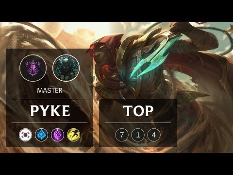 Pyke Top vs Urgot - KR Master Patch 9.3