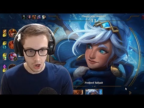538. Bjergsen - Taliyah vs Ryze - Mid - November 4th, 2017 - Season 7 Patch 7.21