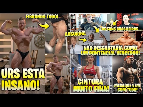 URS MUITO SECO! RAMON ELOGIADO POR MAIORES REVISTAS DE FISICULTURISMO! ISA PECINI INCRIVEL! MESAQUE