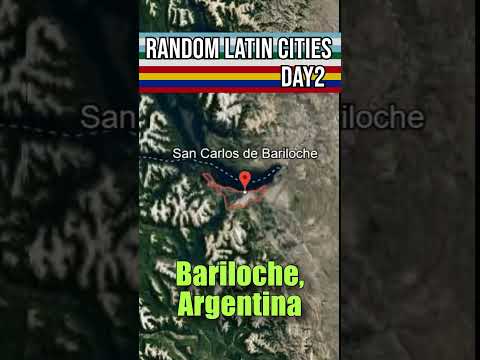 🌎Random Latin Towns: Day2 Bariloche, Argentina