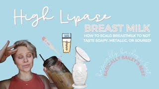 WHY DOES MY BREASTMILK SMELL SOAPY, SOURED, BAD? | High Lipase Breastmilk | Pumping | Breastfeeding