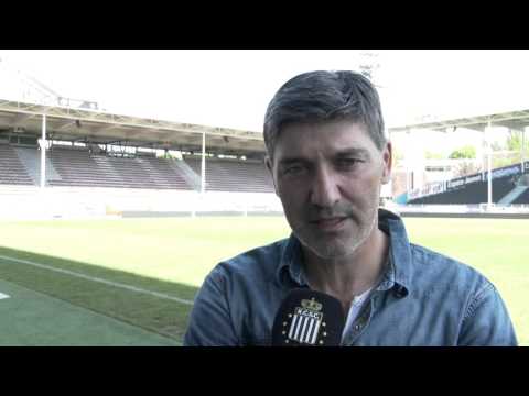 Felice Mazzu avant R.Charleroi.S.C - S.T.V.V.