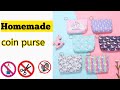 Homemade coin purse 👛|No glue coin purse|How to make coin purse without glue|No glue paper craft