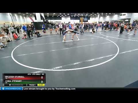 85 Lbs Semifinal - Cora Stewart, WI Vs Ryleigh Sturgill, TN 9449