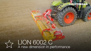 LION V MASTER Heavy folding power harrows video