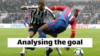 Analysing the goal | Newcastle United 0-1 Crystal Palace