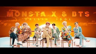 MONSTA X &amp; BTS :: &#39;Fallin&#39; X IDOL&#39; (MASHUP)