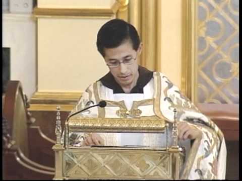 Benediction and Devotions - Matthew 6v19-21 - Fr. Miguel Marie - 08-07-2011