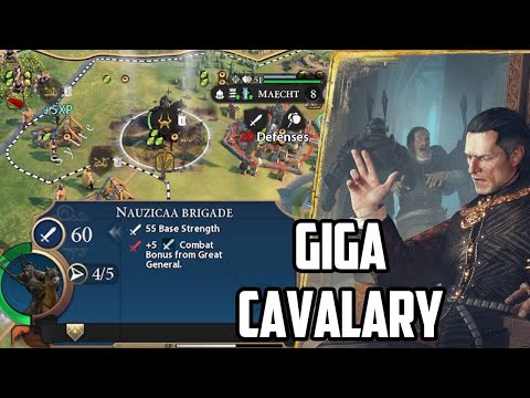 Nilfgaard Cavalry are CRACKED - Civ 6 Witcher Mod Spotlight