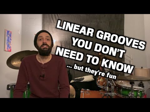 Linear Grooves in 7 You Won't Play on a Gig - Drum Lesson