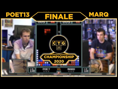 CTGC 2020 - GRAND FINAL! (Poet13 vs. Marq) - Classic Tetris Germany Championship 2020 - FINALE!