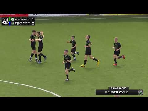 Warrenpoint Town v Celtic Boys - Under 14 Premier Division Cup Final - May 2022