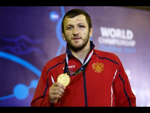 Tashkent 2014 World Freestyle Wrestling Championship 74kg   Denis Tsargush RUS Gold Medal