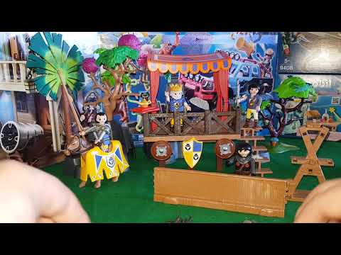 Unboxing Playmobil Super 4. Rypan Guardián del Barón Negro. 6896 Para Niños. Guardien du Baron Noir.