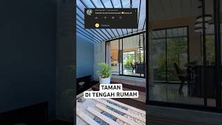 Enak Nih! Rumah Lebar 8 Punya Taman Di Tengah😍