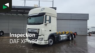 شاحنة نقل الحاويات DAF XF 480 6X2 BDF Lift+Steering Axle SSC Full Air Suspension Retard | صورة 4 - Autoline