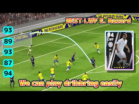 E. Hazard Gameplay Review in eFootball 2023 Mobile first impression