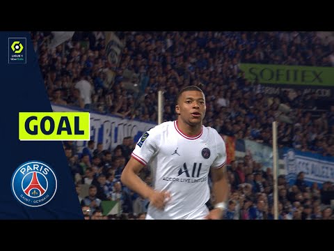 Goal Kylian MBAPPE (23' - PSG) RC STRASBOURG ALSACE - PARIS SAINT-GERMAIN (3-3) 21/22