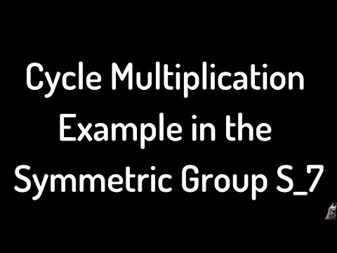 Cycle Multiplication Example in the Symmetric Group S_7
