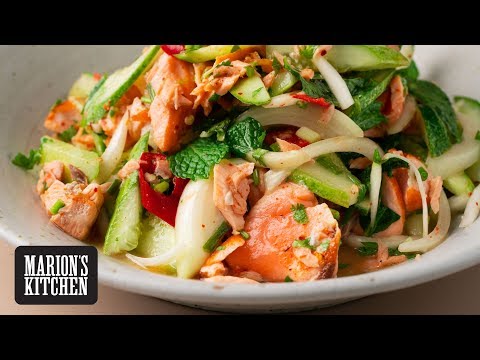 Thai-style Salmon Salad - Marion's Kitchen