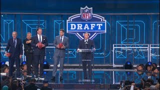 Crowd Booing Roger Goodell at 2018 NFL Draft | Apr 26, 2018