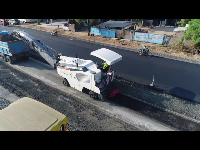 Road Milling Machine Rental Service - Wirtgen Cold Milling Machine ...