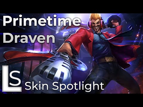 Primetime Draven - Skin Spotlight - League of Legends