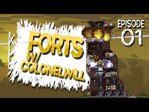Forts Multiplayer with ColonelWill Episode 1 - The Basics
