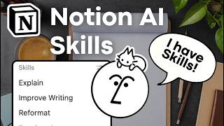 NEW Notion AI Skills | Tutorial + FREE Skill Pack Template